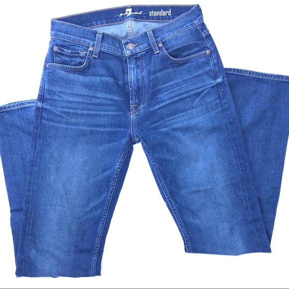 7 For All Mankind Standard Jeans - Picture 1 of 7